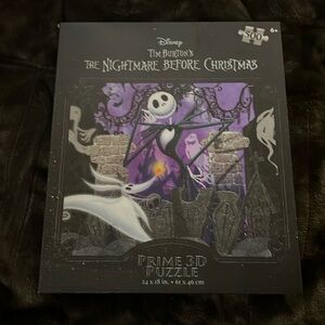 4/20 - Disney Nightmare Before Christmas Jack Skellington Prime 3D 500 pc.